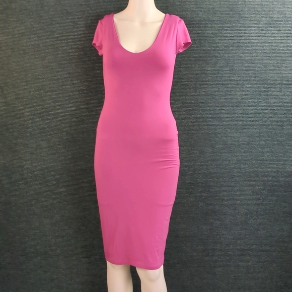 See You Monday Dresses & Skirts - See You Monday! Pink Tee Shirt Dress